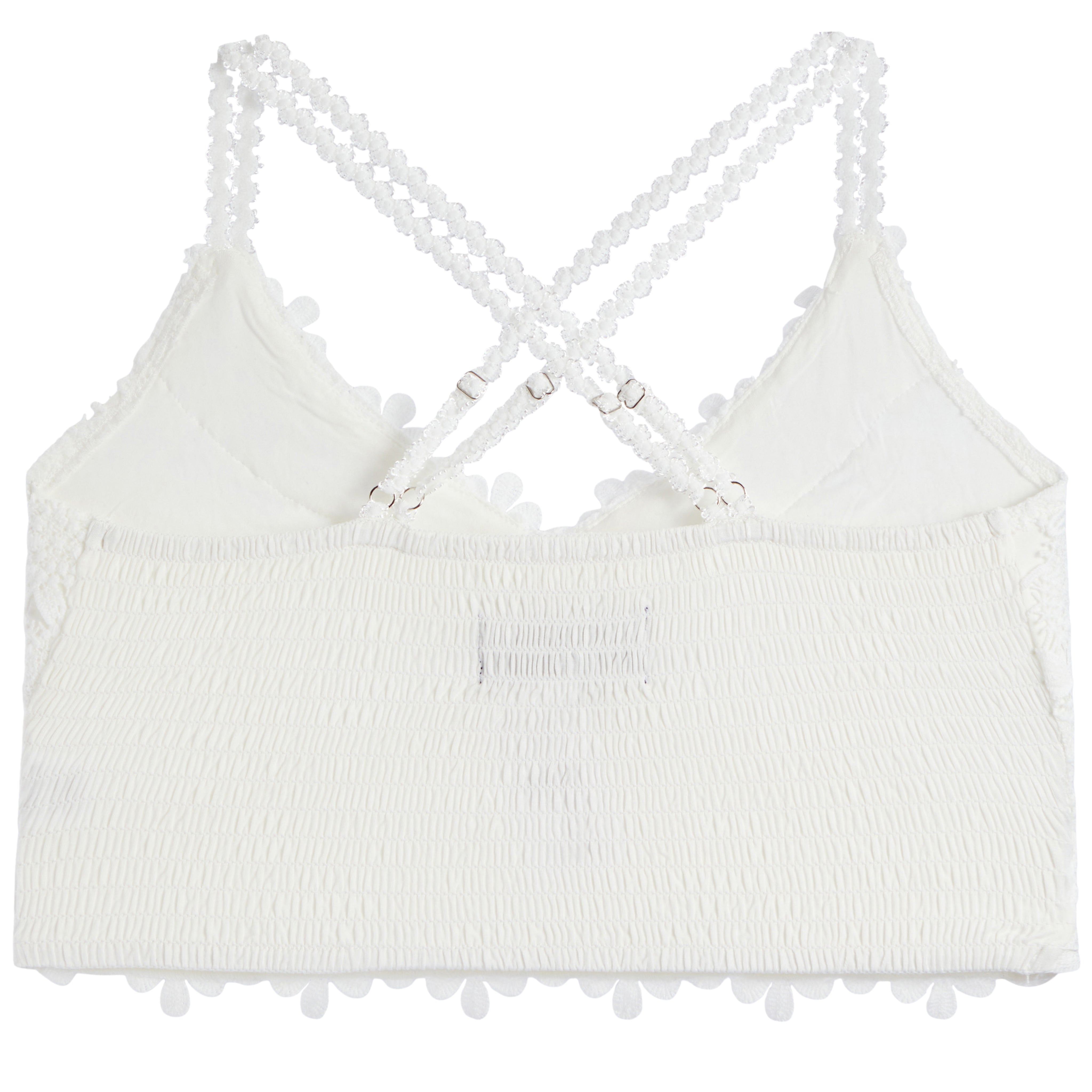 Ella Lace Crop Tank - Denny's