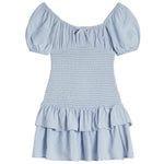 Ellie Ditsy Smock Short Sleeve Dress - Denny's