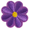 Embroidered Flower Sticker Patch - Denny's
