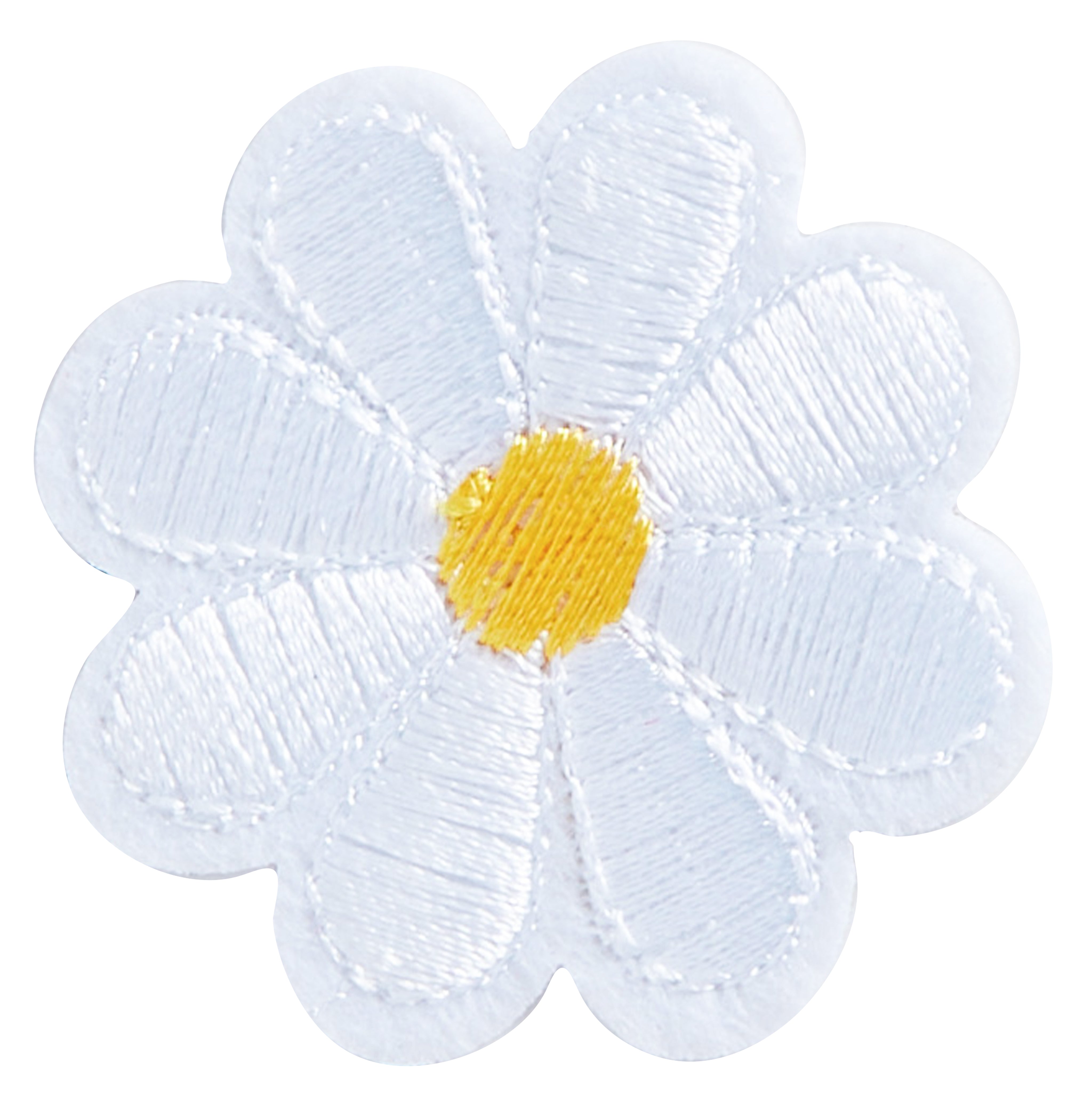 Embroidered Flower Sticker Patch - Denny's