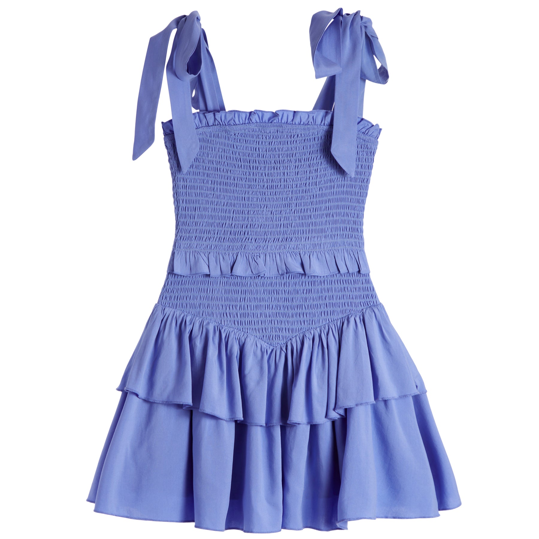 Tie Shoulders Emerson Smock Dress - Denny's