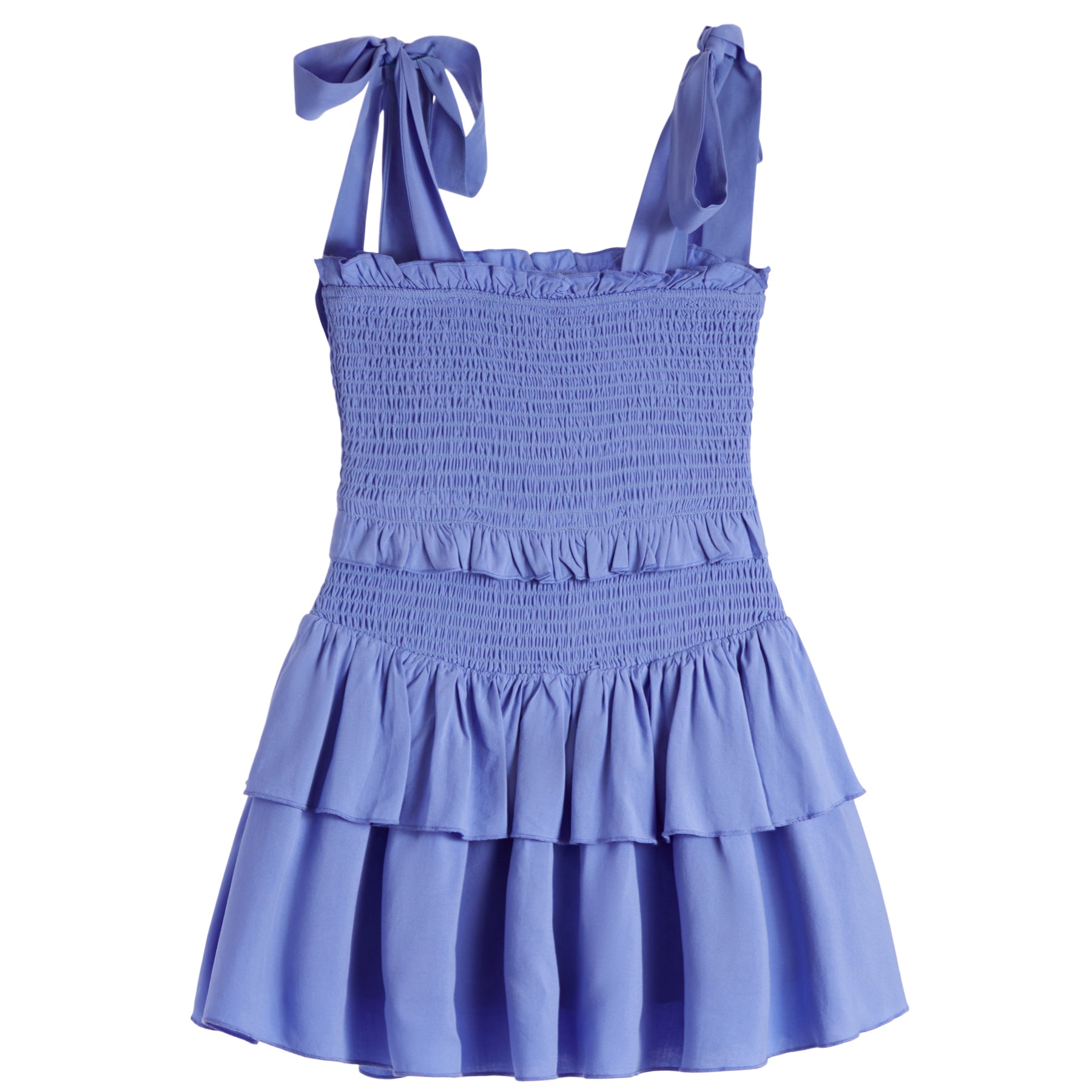 Tie Shoulders Emerson Smock Dress - Denny's