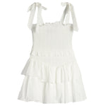 Tie Shoulders Emerson Smock Dress - Denny's