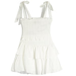 Tie Shoulders Emerson Smock Dress - Denny's