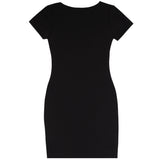 Emily Short Sleeve Dress With Bow Pockets - Denny's