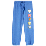 Hacci Asst Chenille Patch Jogger - Denny's