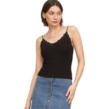 Lace Trim Padded Cami