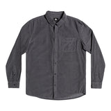 Cord Solid Long Sleeve Shirt - Denny's