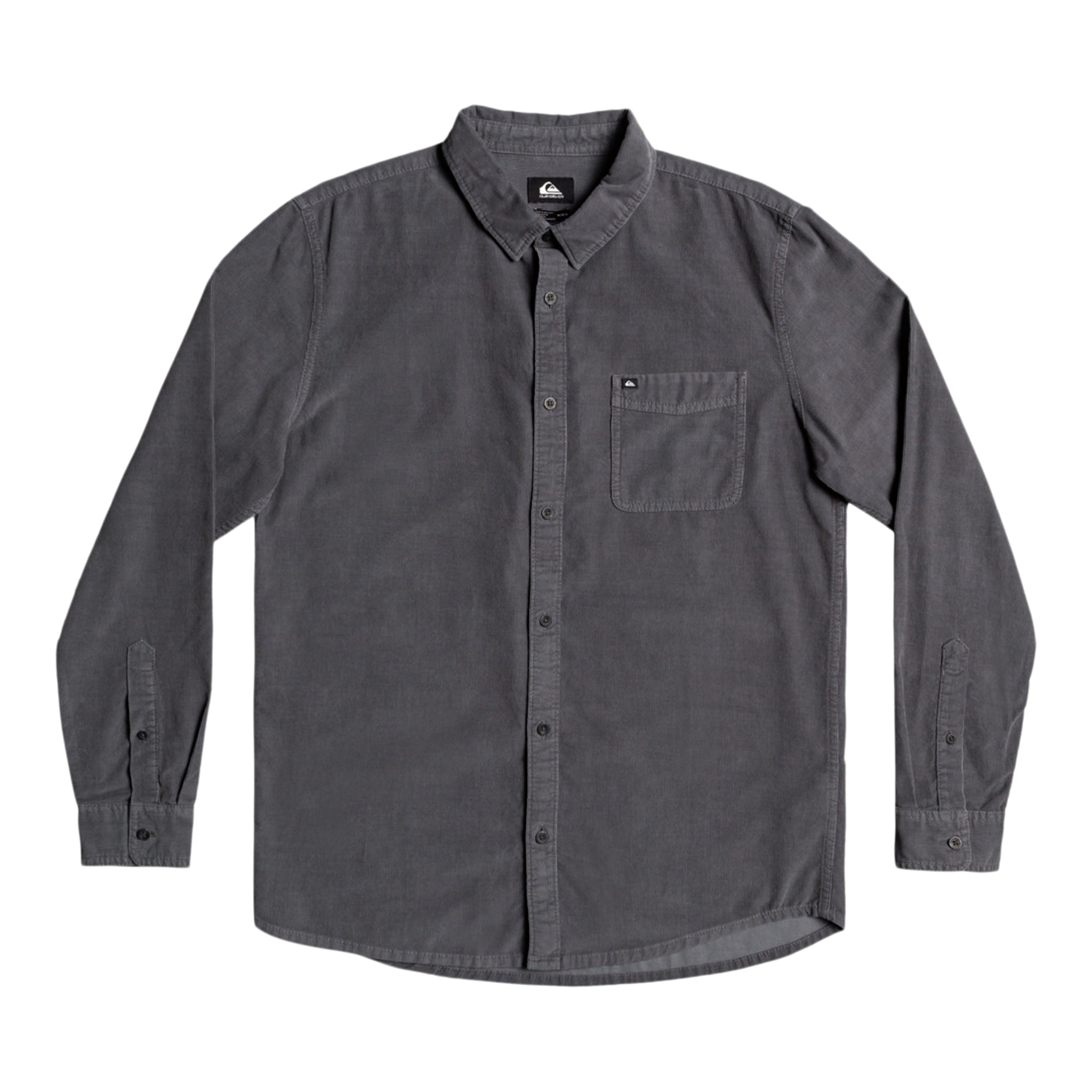 Cord Solid Long Sleeve Shirt - Denny's