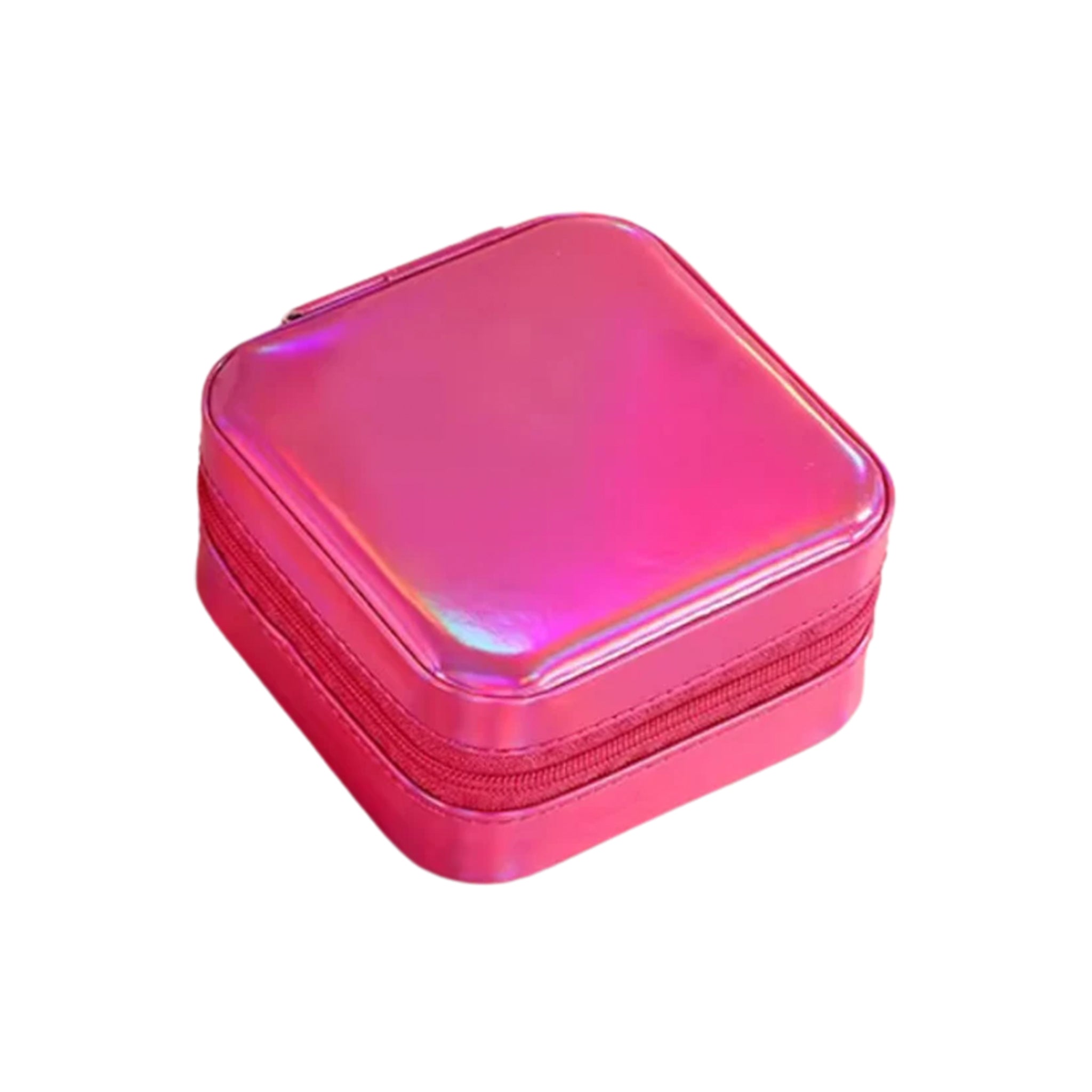 Pink Metallic Jewelry Box - Denny's