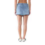 Low Rise Denim Mini Skirt - Denny's