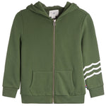 Waves Zip Hoodie - Denny's