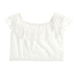 Esme Eyelet Off The Shoulder Top - Denny's