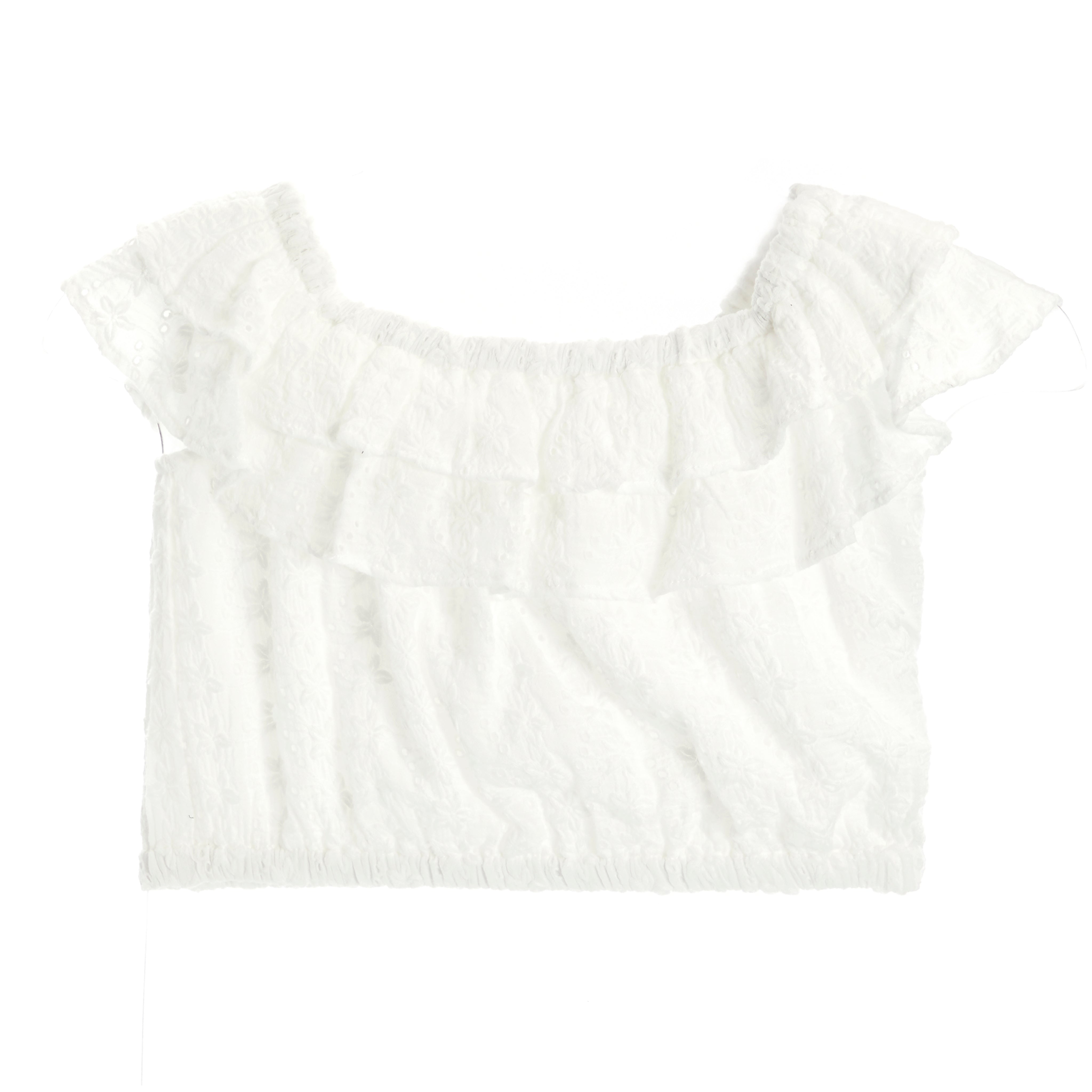 Esme Eyelet Off The Shoulder Top - Denny's