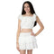 Esme Ruffle Crop Top - Denny's