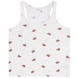Pointelle Tank With Allover Bears And Hearts