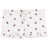 Pointelle Short With Allover Bears And Hearts