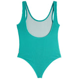 1pc Rib Bathing Suit