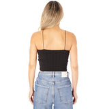Padded Crop Top - Denny's