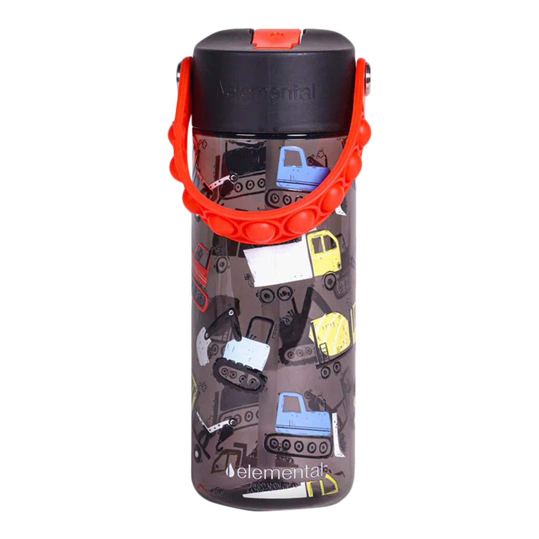 18 oz Trucks Clear Bottle Pop It Handle - Denny's