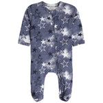 Blue Spray Footie - Denny's