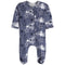 Blue Spray Footie - Denny's