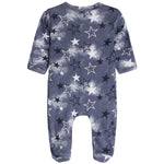 Blue Spray Footie - Denny's