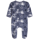 Blue Spray Footie - Denny's