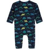 Navy Dinos Footie - Denny's