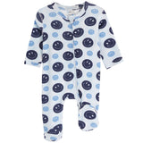 Blue Smiles Footie