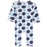 Blue Smiles Footie