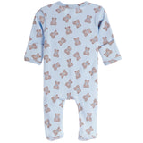 Blue Bowtie Bears Footie