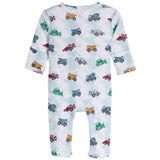 Construction Trucks Footie