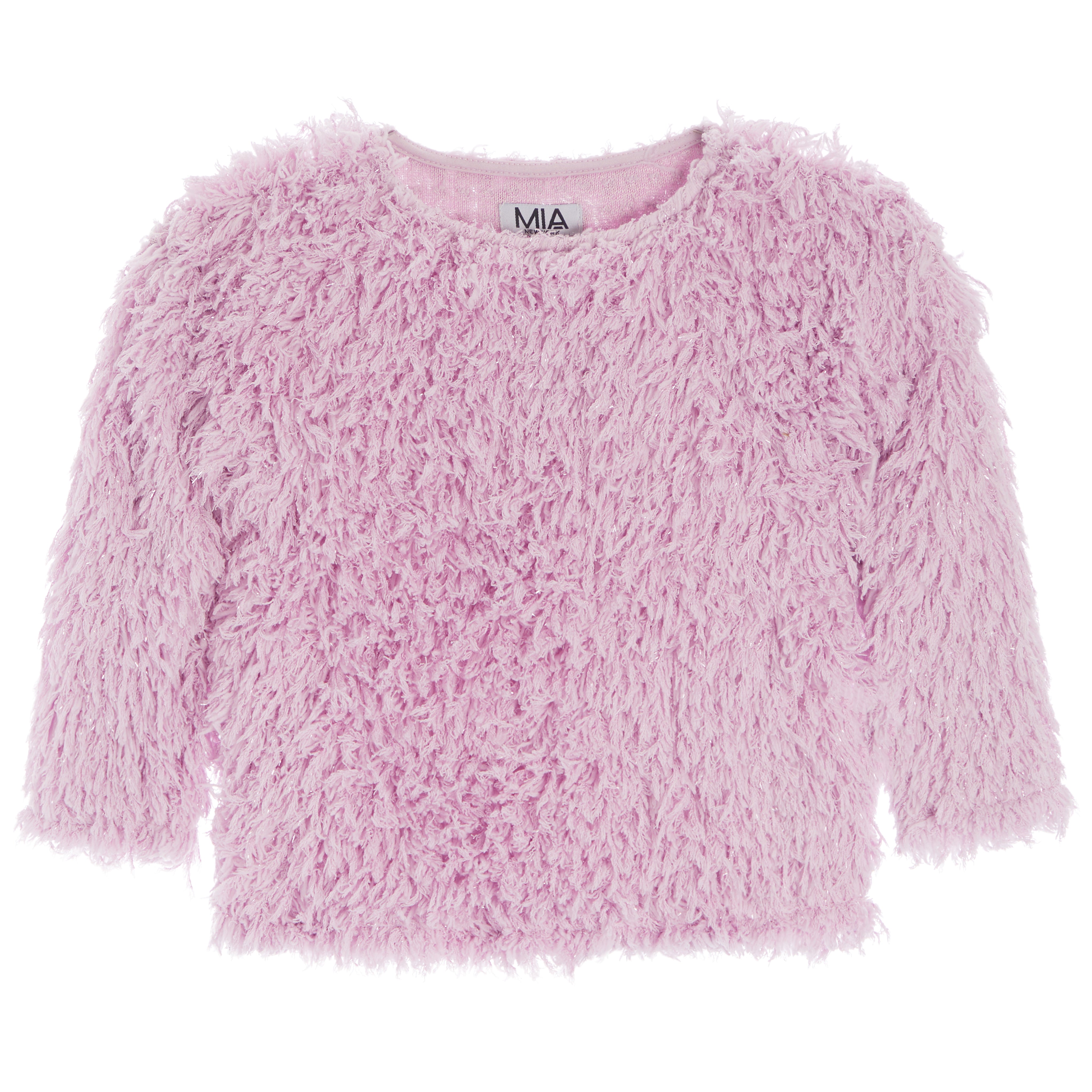 Metallic Fuzzy Sweater - Denny's