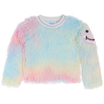 Tie Dye Smiley Shag Sweater - Denny's