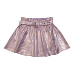 Metallic Belted Skirt - Denny's