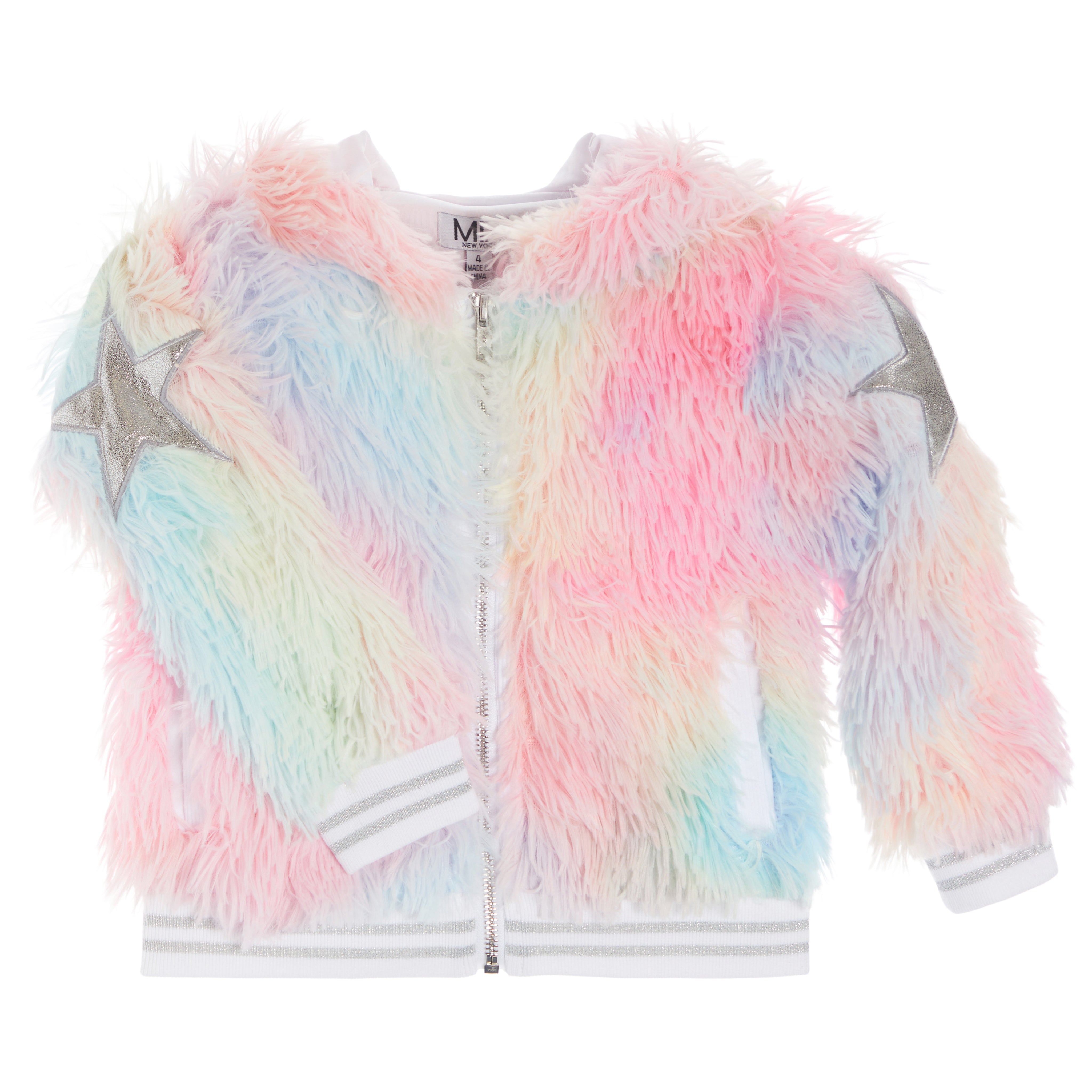 Tie Dye Shag Jacket - Denny's