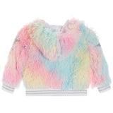 Tie Dye Shag Jacket - Denny's