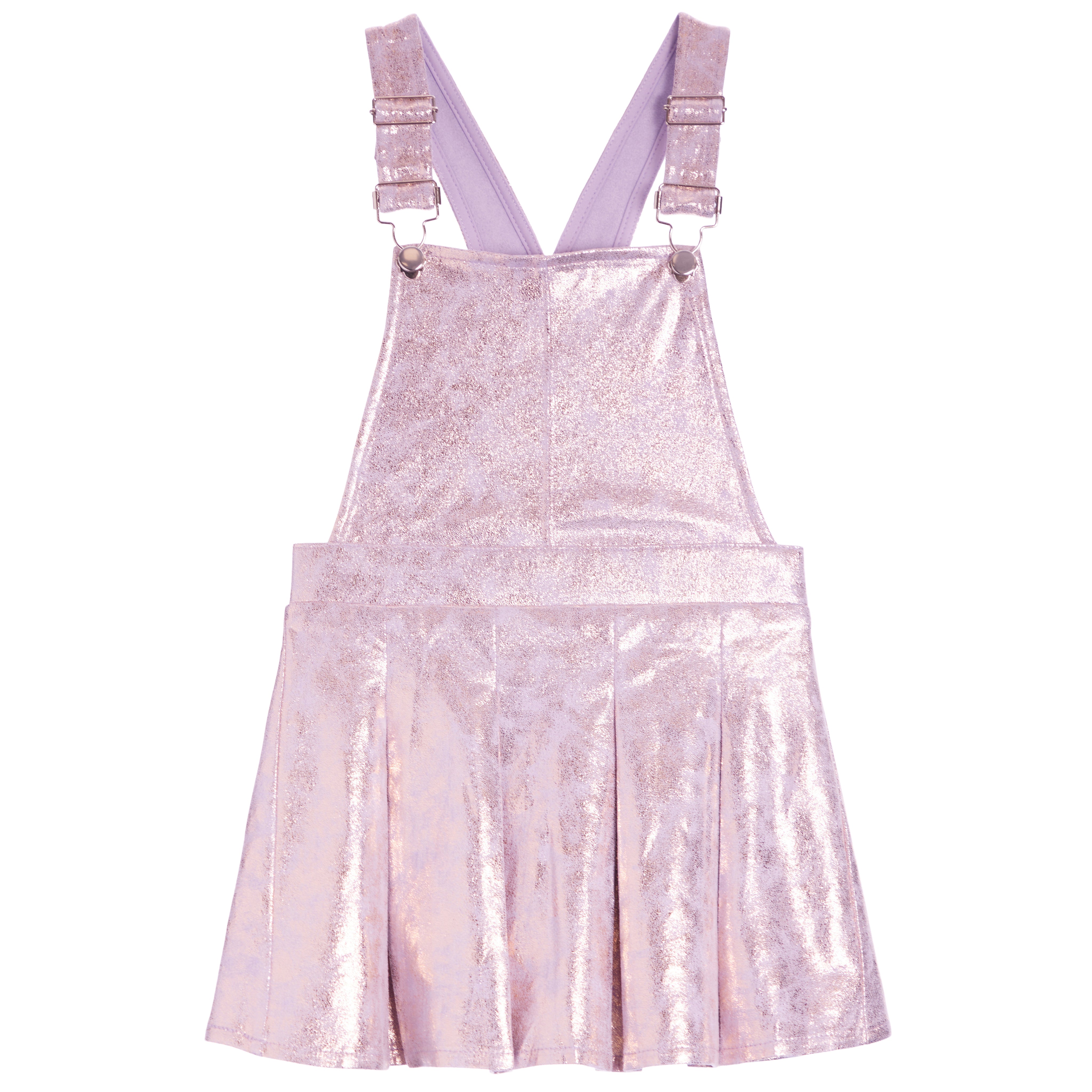Pleated Overall Dress - Denny's