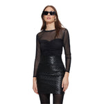 Amelia Mesh Combo Top - Denny's
