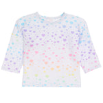 2pc Multi Pastel Heart Harem Set - Denny's