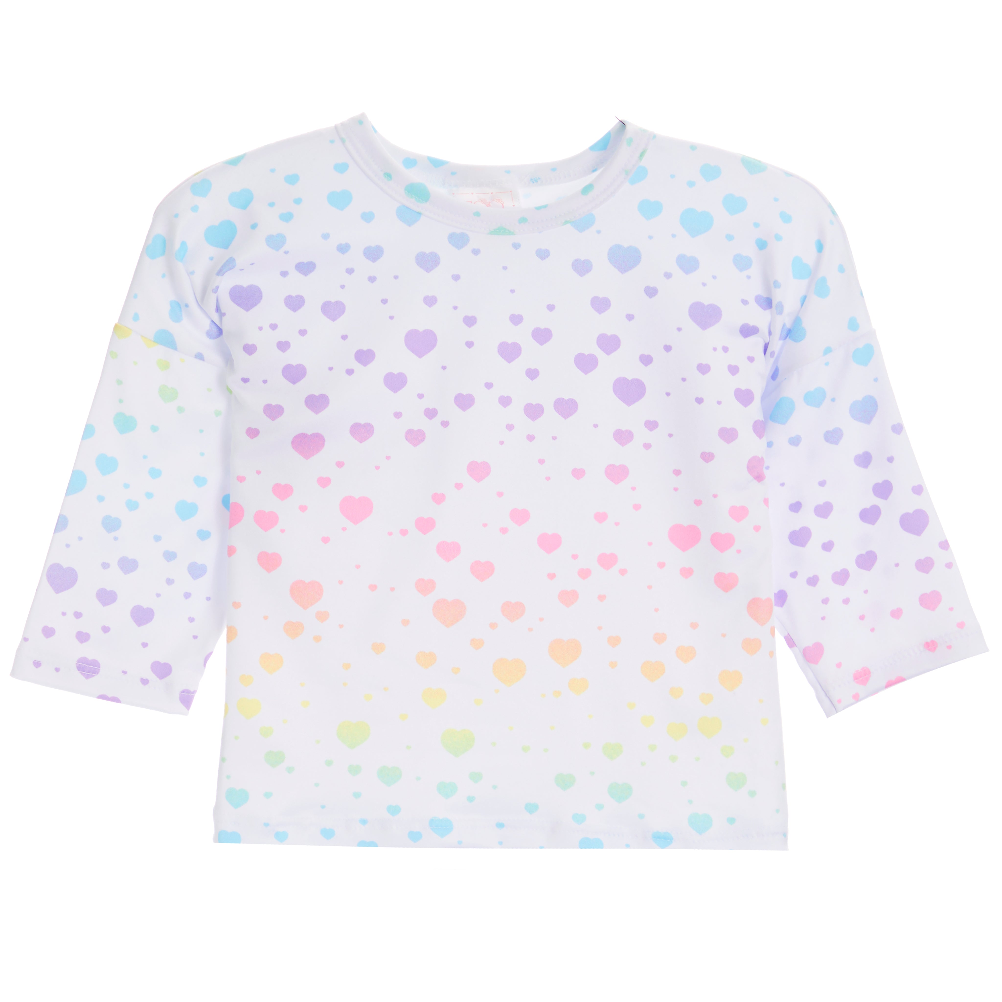 2pc Multi Pastel Heart Harem Set - Denny's