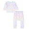 2pc Multi Pastel Heart Harem Set - Denny's