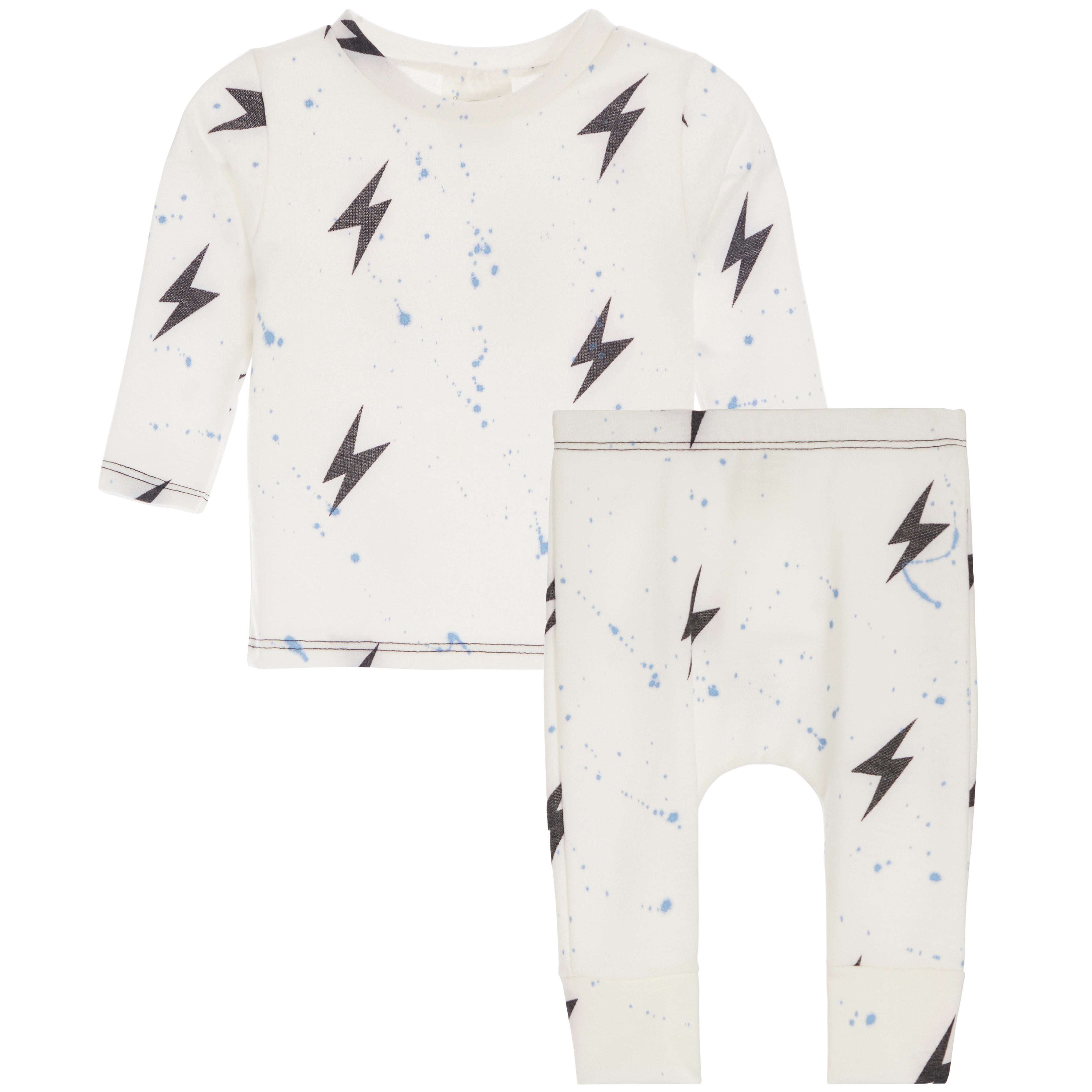 2pc Lightning Bolt Splatt Harem Set - Denny's