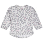 2pc Grey Leopard Pink Splatt Harem Set - Denny's
