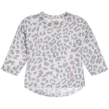 2pc Grey Leopard Pink Splatt Harem Set - Denny's