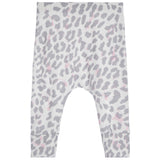 2pc Grey Leopard Pink Splatt Harem Set - Denny's