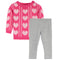2pc Heart Sweater & Legging Set - Denny's