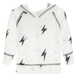Lightning Bolt Splatter Sweatshirt - Denny's
