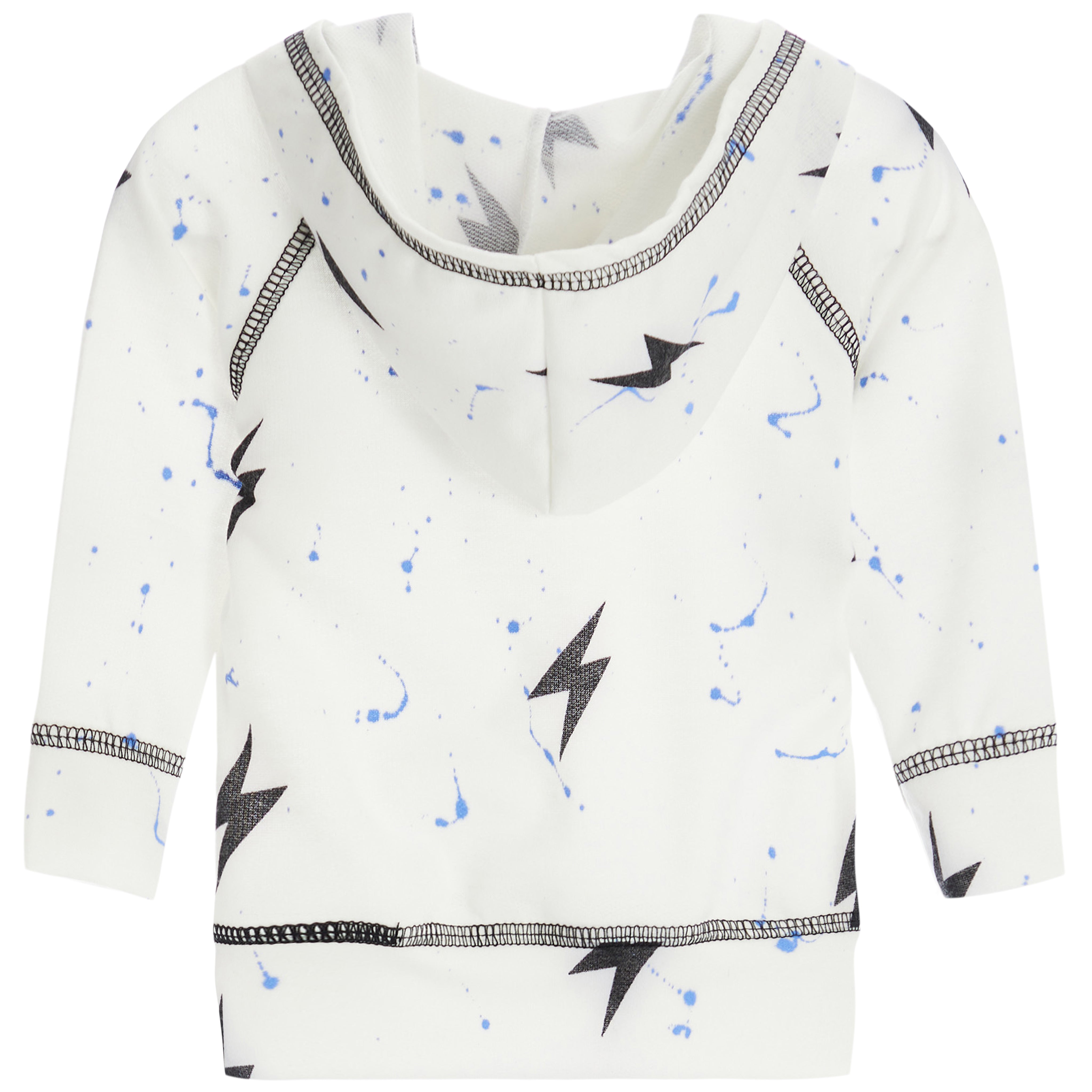 Lightning Bolt Splatter Sweatshirt - Denny's